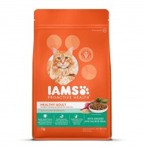IAMS Healthy Cat Food Chicken And Salmon 3 Kg